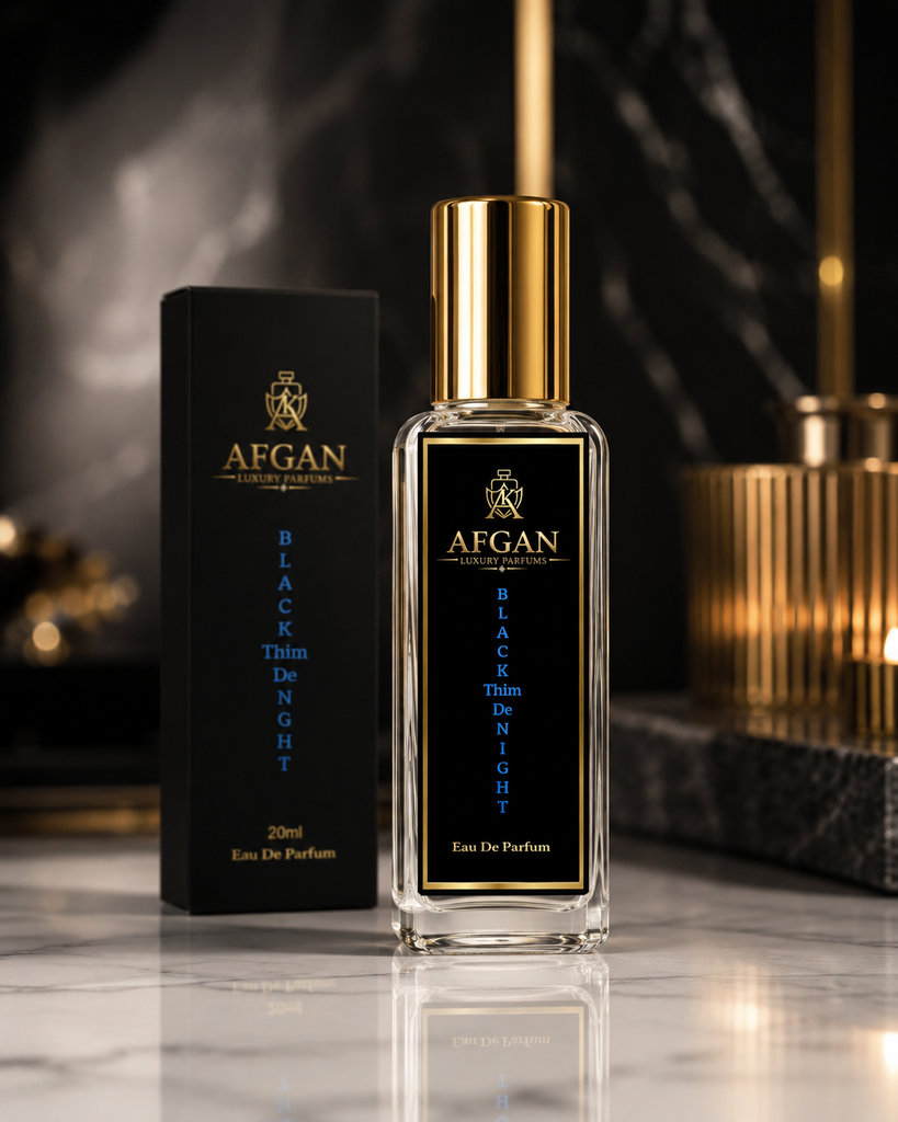 Black Thim De Night A premium Luxury Long Lasting (20ml Perfume Ak Afgan for unisex